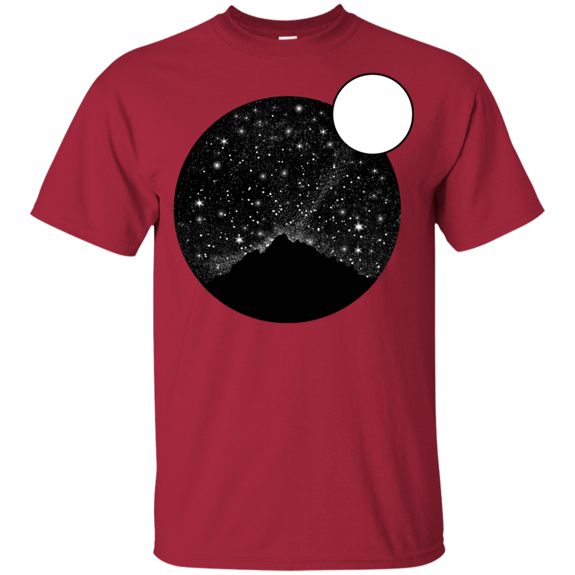 T-Shirts Cardinal / YXS Sky Full of Stars Youth T-Shirt