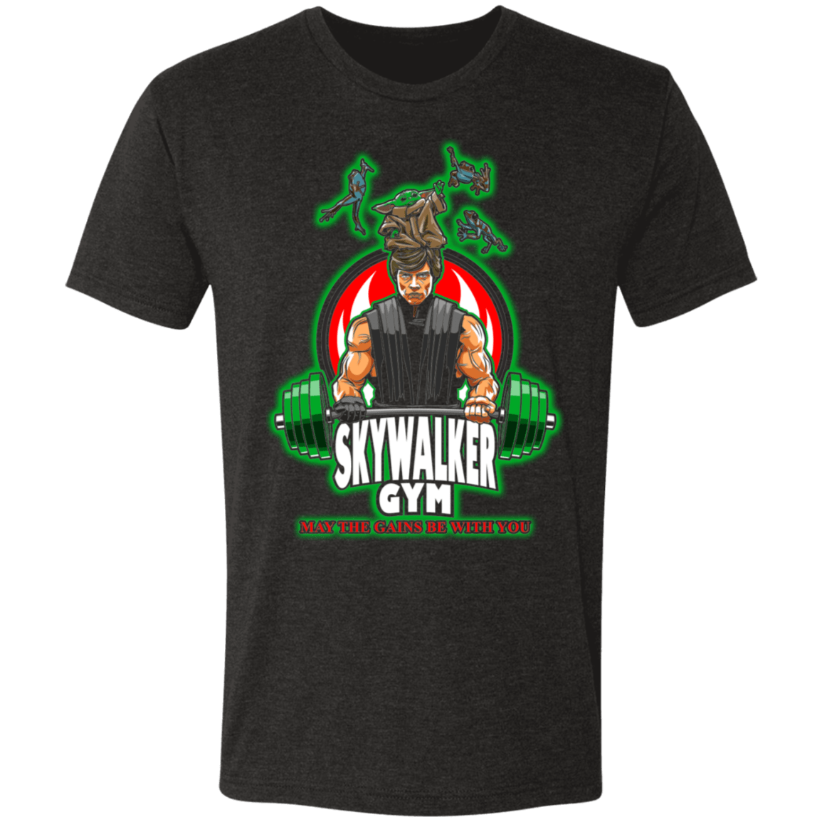 T-Shirts Vintage Black / S Skywalker Gym Men's Triblend T-Shirt