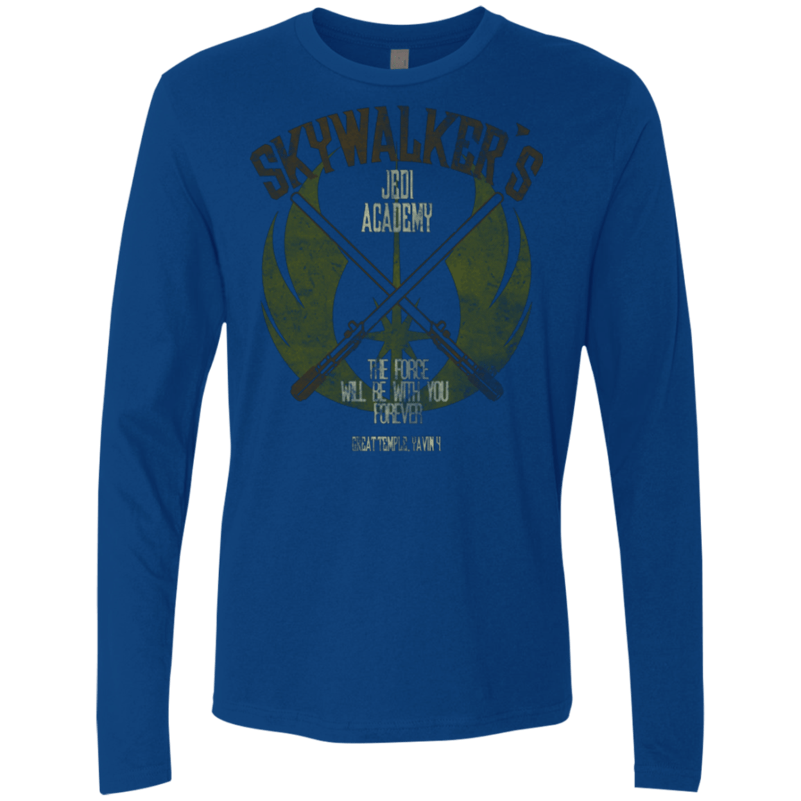 T-Shirts Royal / Small Skywalker's Jedi Academy Men's Premium Long Sleeve