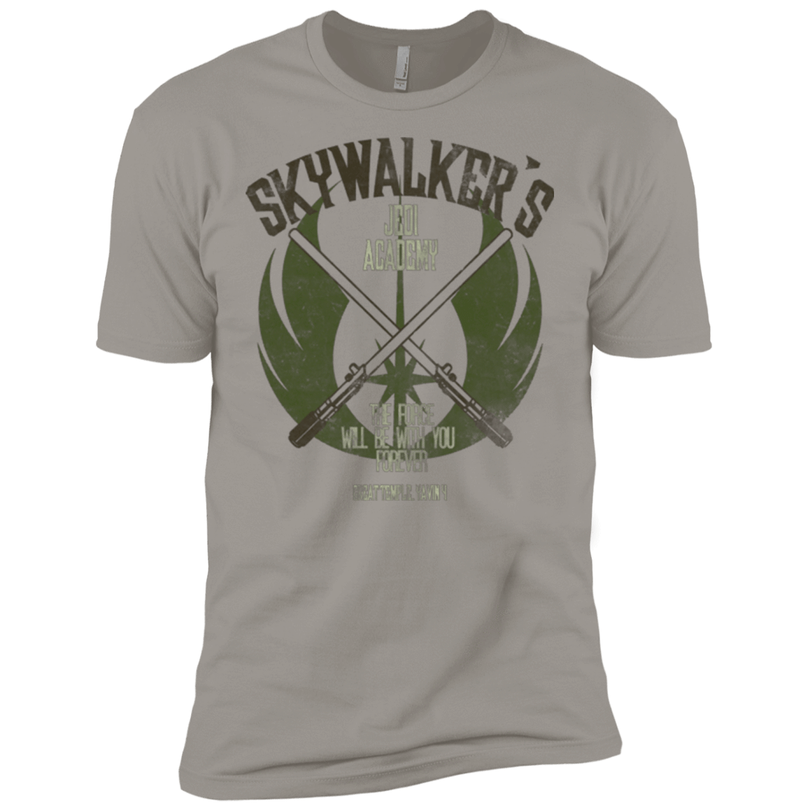 T-Shirts Light Grey / X-Small Skywalker's Jedi Academy Men's Premium T-Shirt