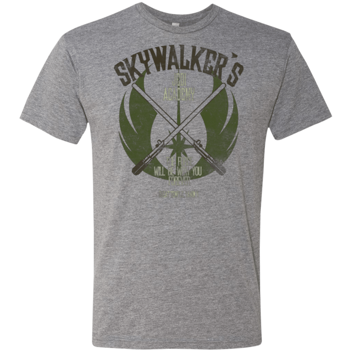 T-Shirts Premium Heather / Small Skywalker's Jedi Academy Men's Triblend T-Shirt
