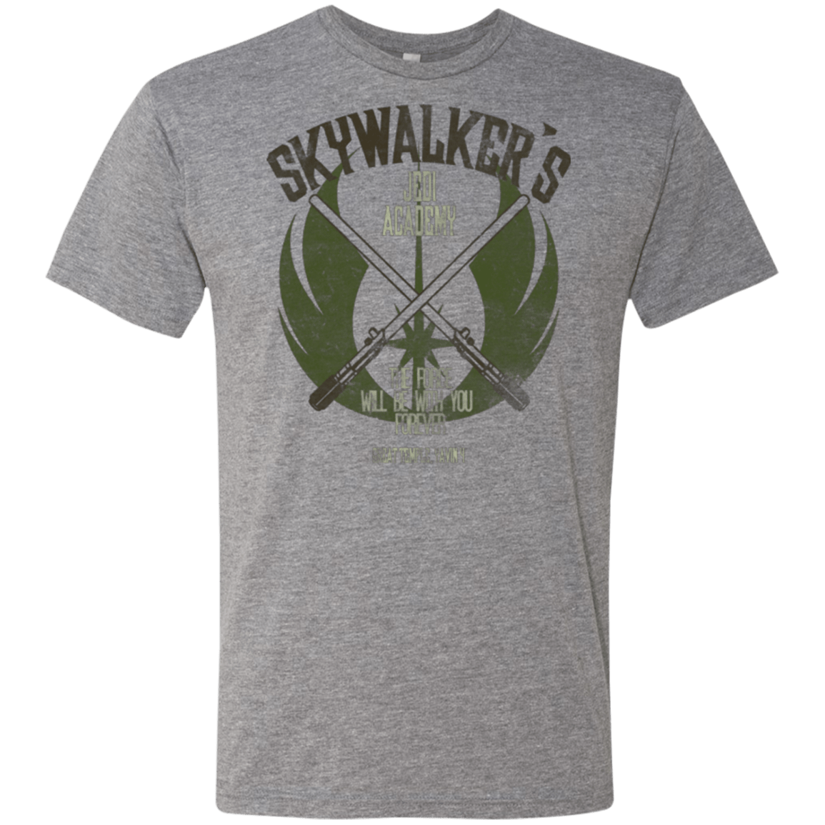 T-Shirts Premium Heather / Small Skywalker's Jedi Academy Men's Triblend T-Shirt