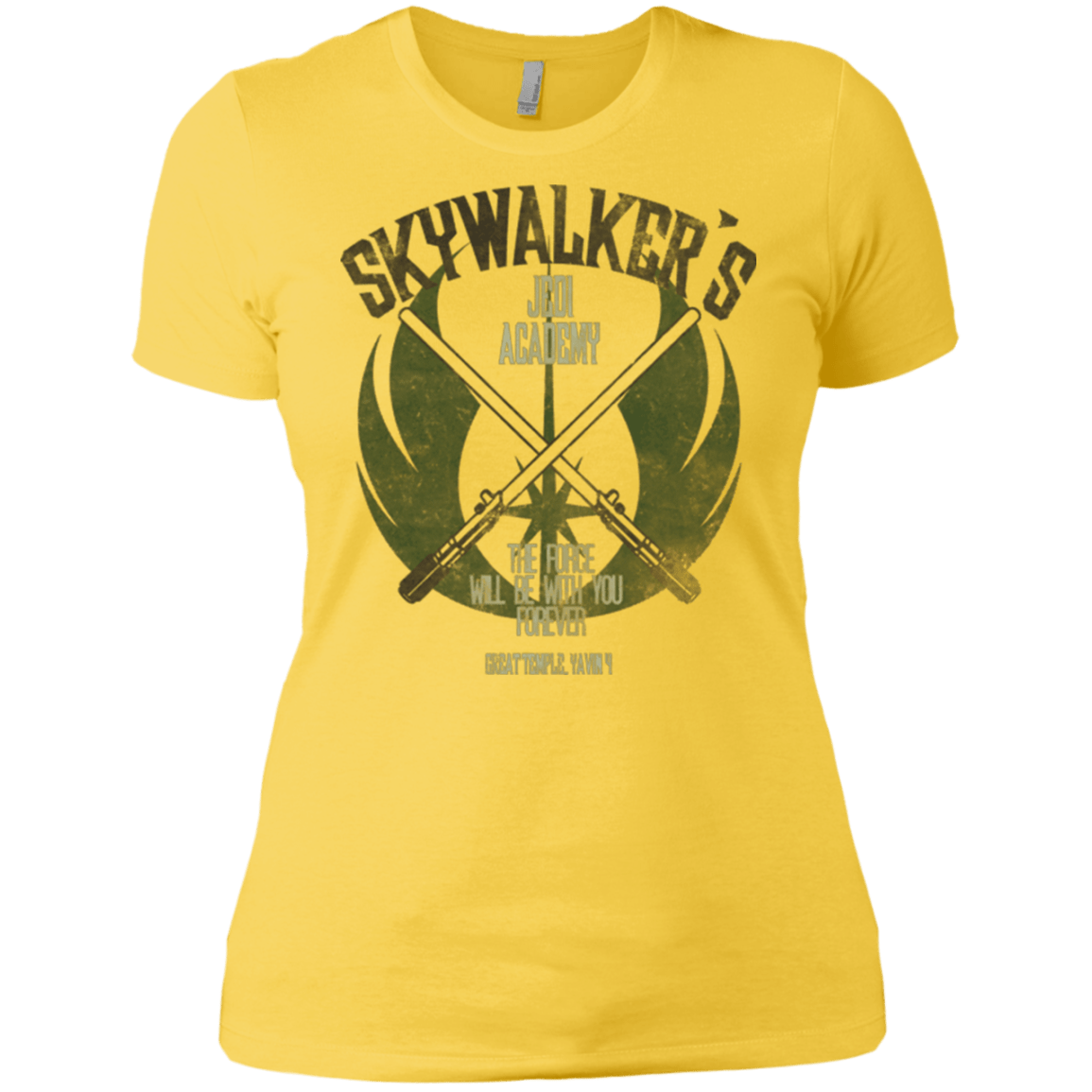 T-Shirts Vibrant Yellow / X-Small Skywalker's Jedi Academy Women's Premium T-Shirt