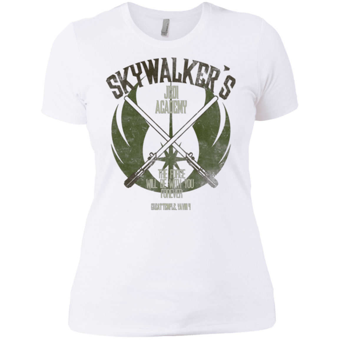 T-Shirts White / X-Small Skywalker's Jedi Academy Women's Premium T-Shirt