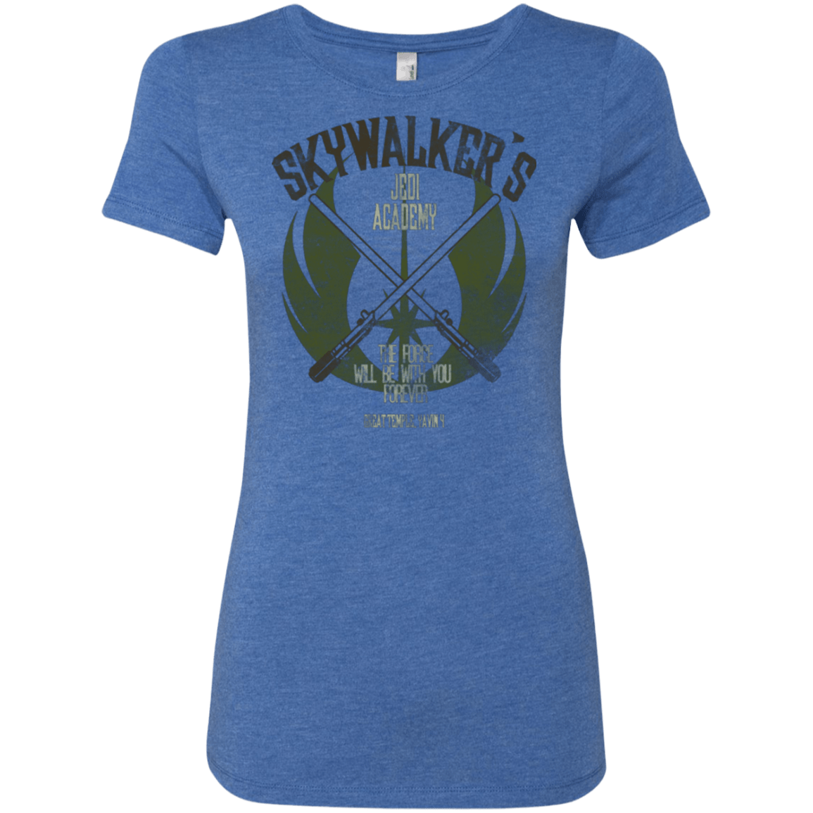 T-Shirts Vintage Royal / Small Skywalker's Jedi Academy Women's Triblend T-Shirt
