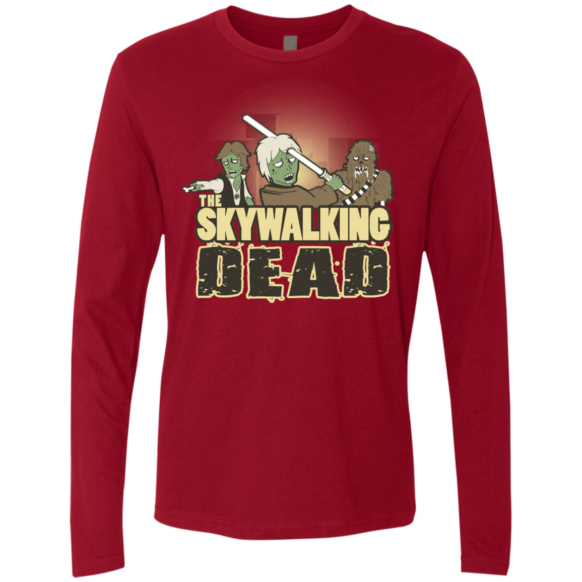Skywalking Dead Men's Premium Long Sleeve