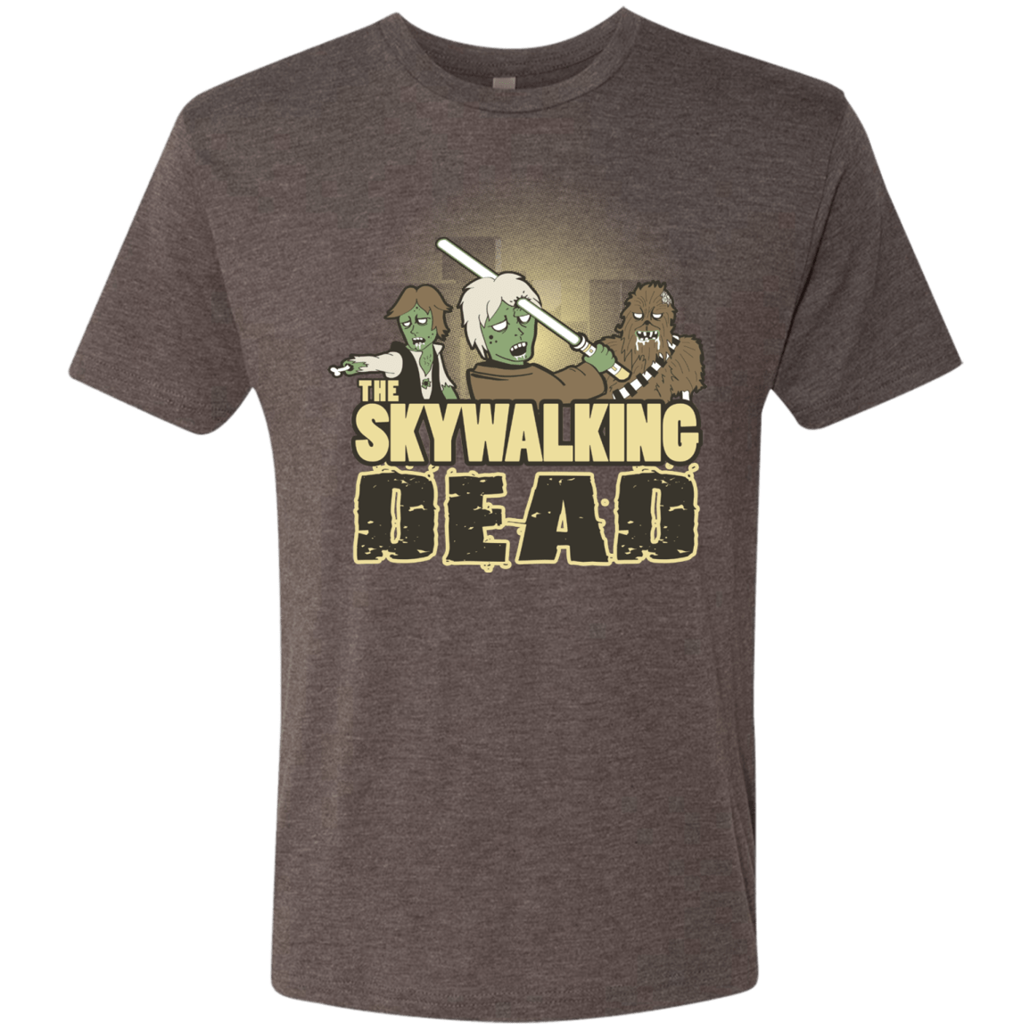 T-Shirts Macchiato / Small Skywalking Dead Men's Triblend T-Shirt