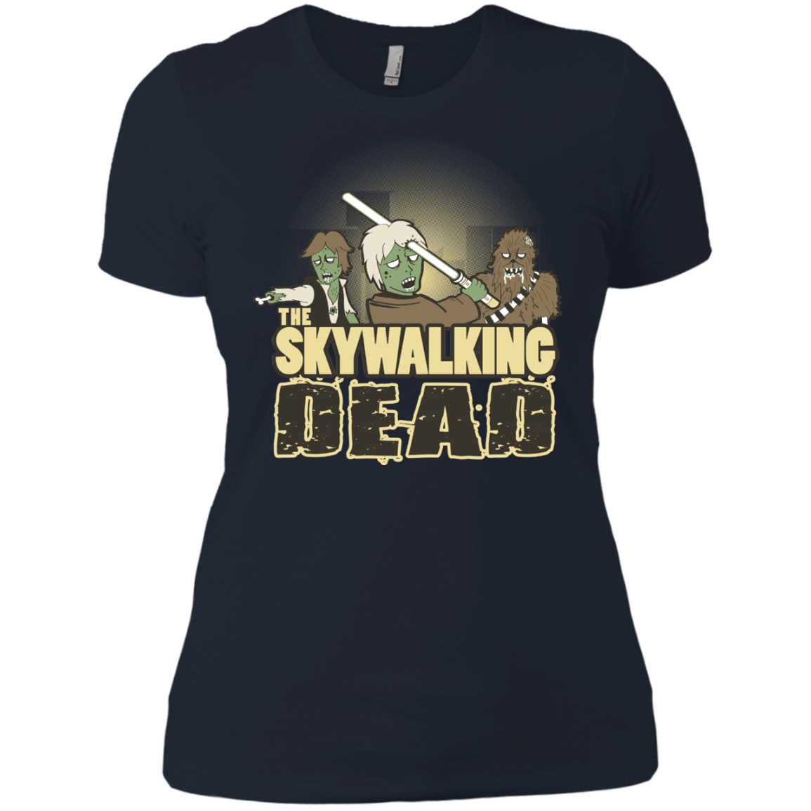 T-Shirts Midnight Navy / X-Small Skywalking Dead Women's Premium T-Shirt
