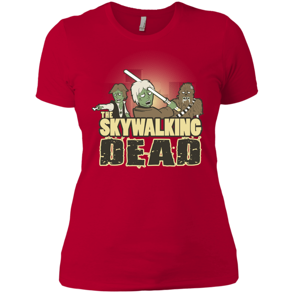 T-Shirts Red / X-Small Skywalking Dead Women's Premium T-Shirt