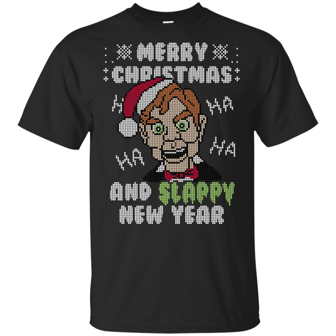 T-Shirts Black / YXS Slappy New Year Youth T-Shirt