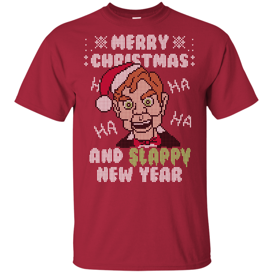 T-Shirts Cardinal / YXS Slappy New Year Youth T-Shirt