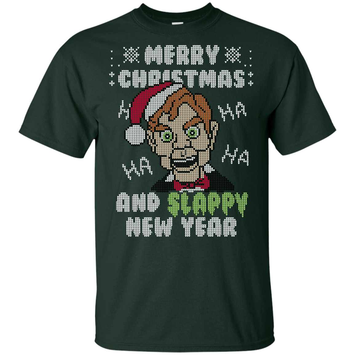 T-Shirts Forest / YXS Slappy New Year Youth T-Shirt