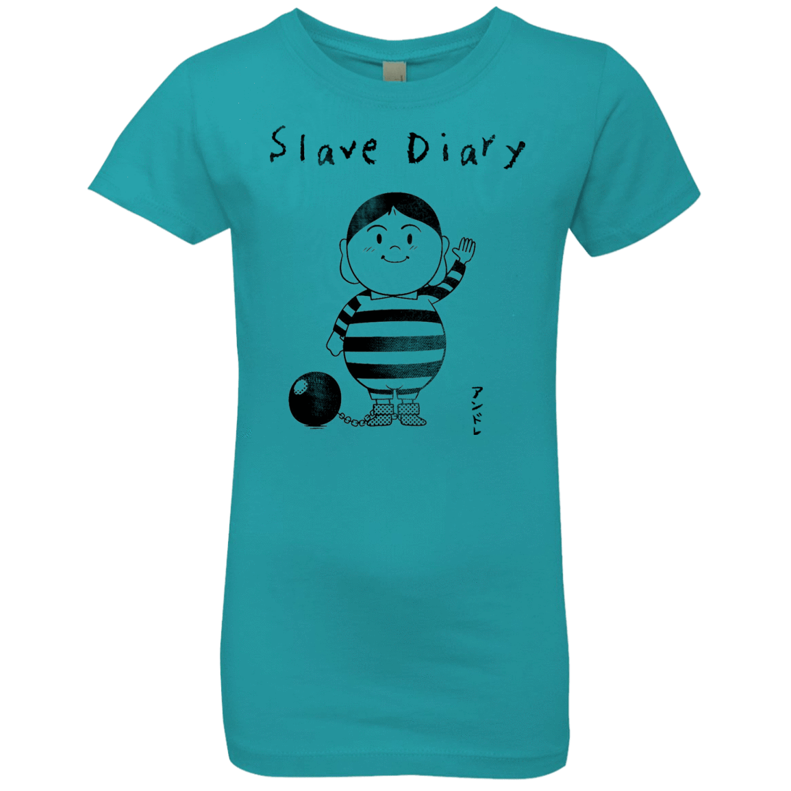 T-Shirts Tahiti Blue / YXS Slave Diary Girls Premium T-Shirt