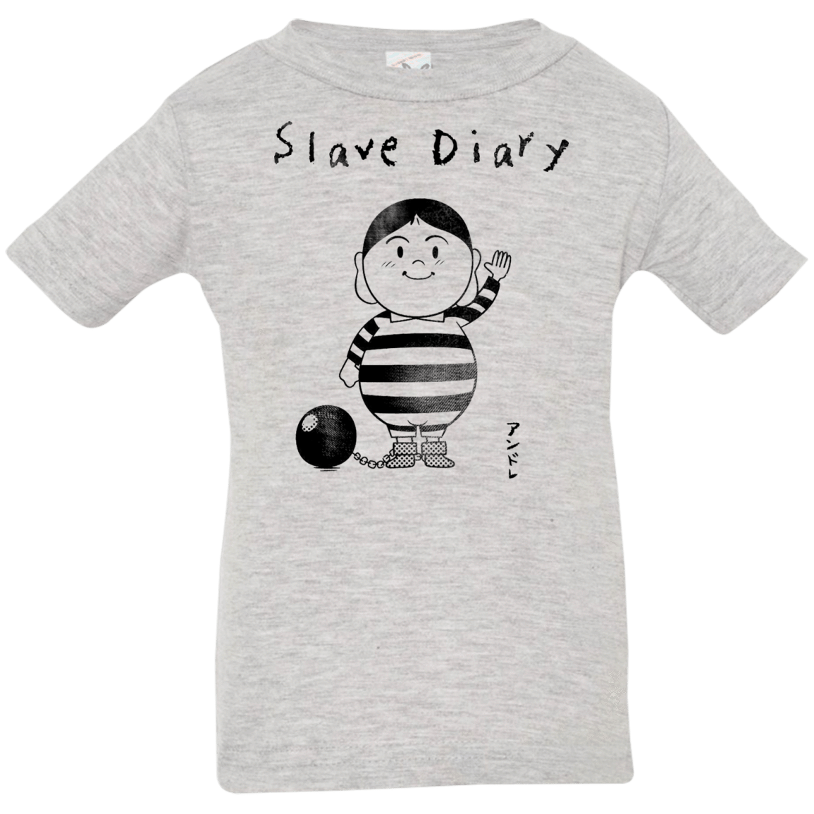 T-Shirts Heather Grey / 6 Months Slave Diary Infant Premium T-Shirt
