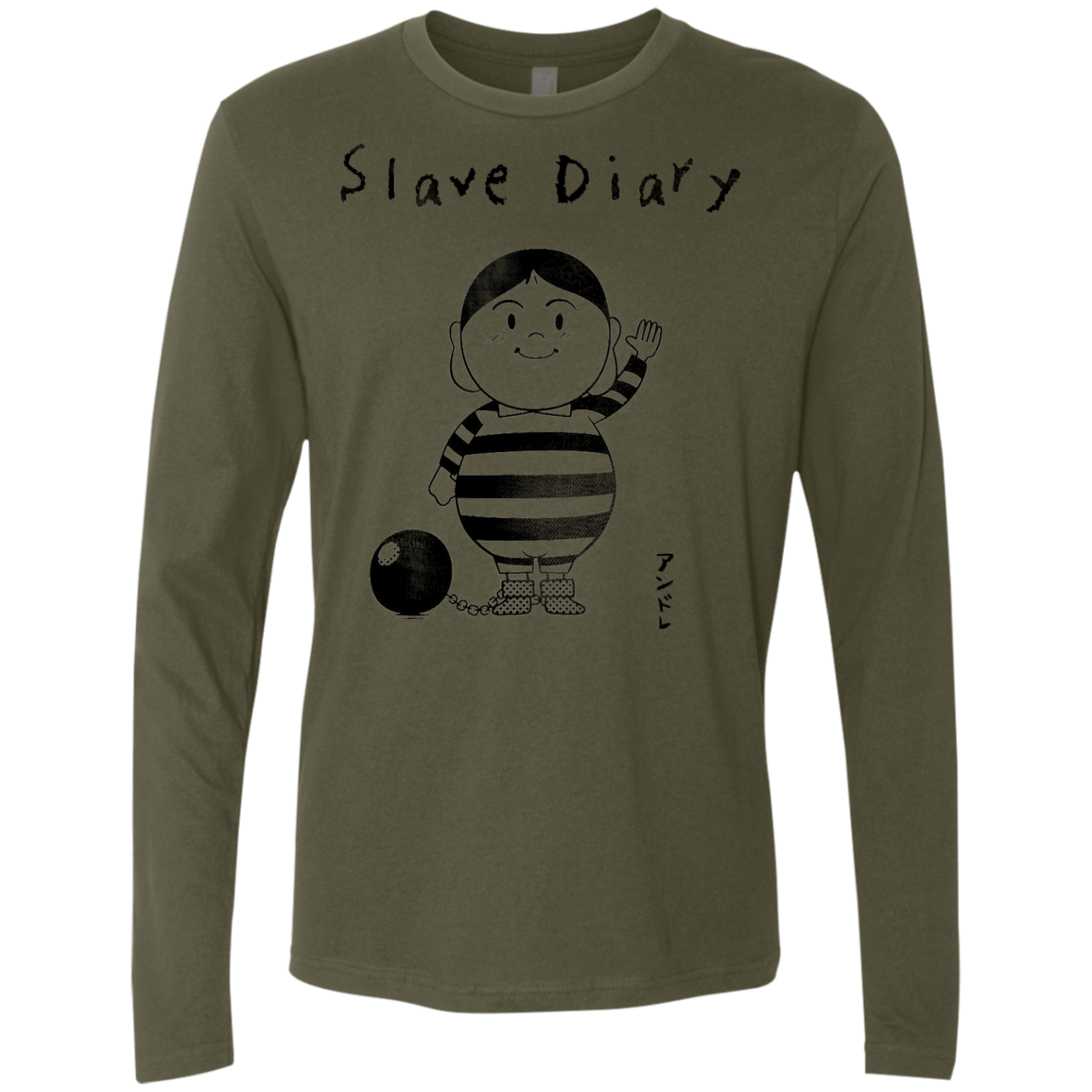 Slave Diary Men's Premium Long Sleeve