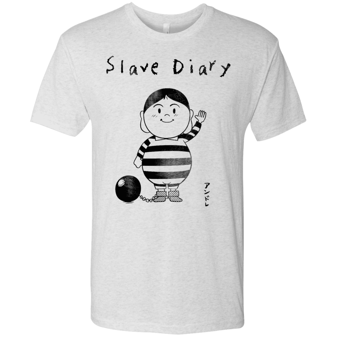 T-Shirts Heather White / S Slave Diary Men's Triblend T-Shirt