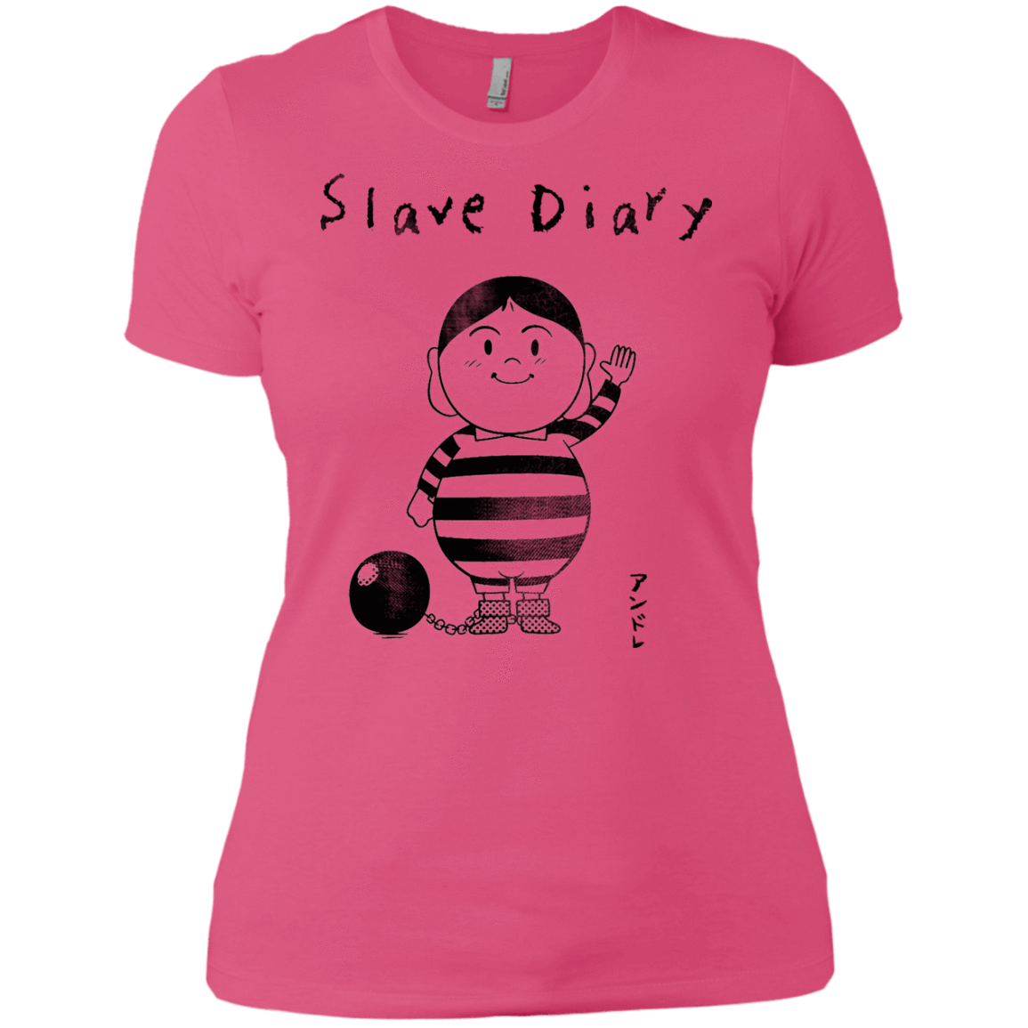 T-Shirts Hot Pink / X-Small Slave Diary Women's Premium T-Shirt