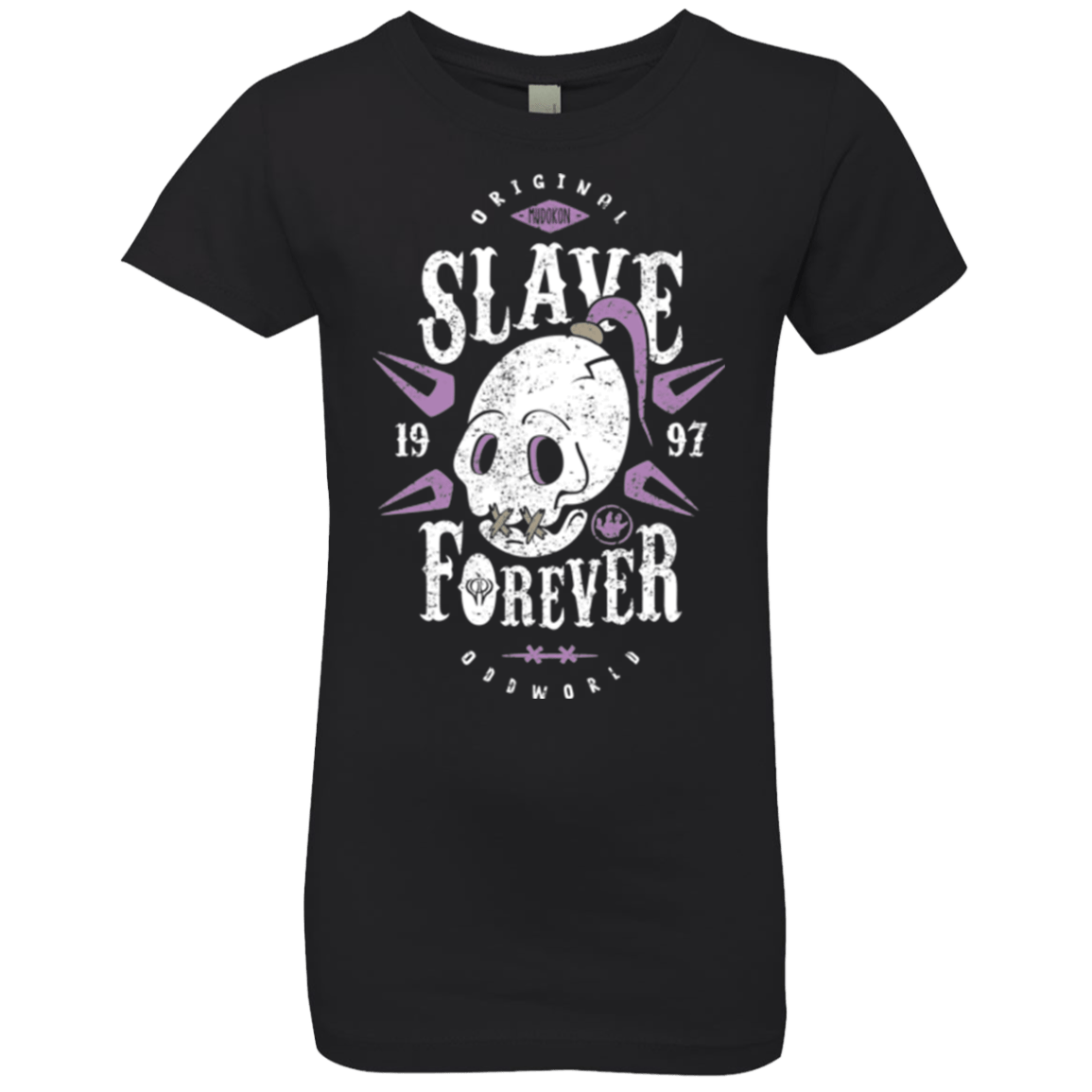 T-Shirts Black / YXS Slave Forever Girls Premium T-Shirt