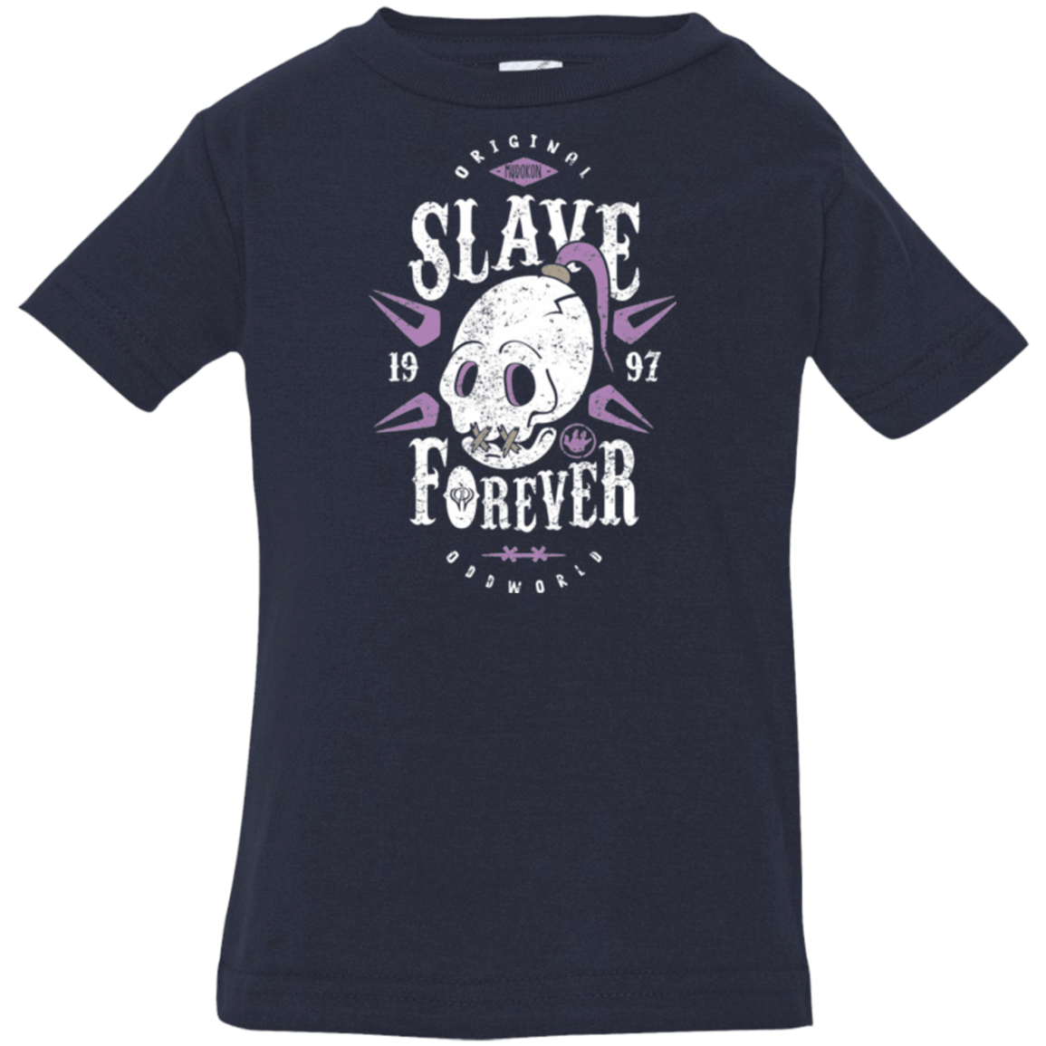 T-Shirts Navy / 6 Months Slave Forever Infant Premium T-Shirt