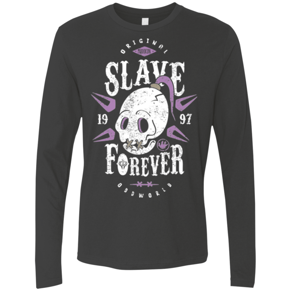 T-Shirts Heavy Metal / Small Slave Forever Men's Premium Long Sleeve