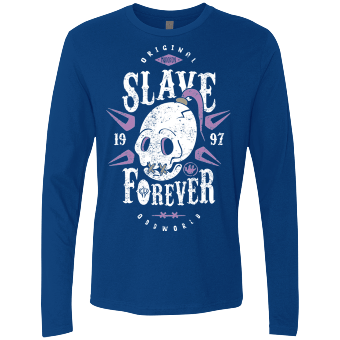 T-Shirts Royal / Small Slave Forever Men's Premium Long Sleeve