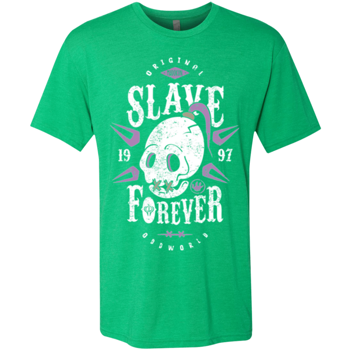 T-Shirts Envy / Small Slave Forever Men's Triblend T-Shirt