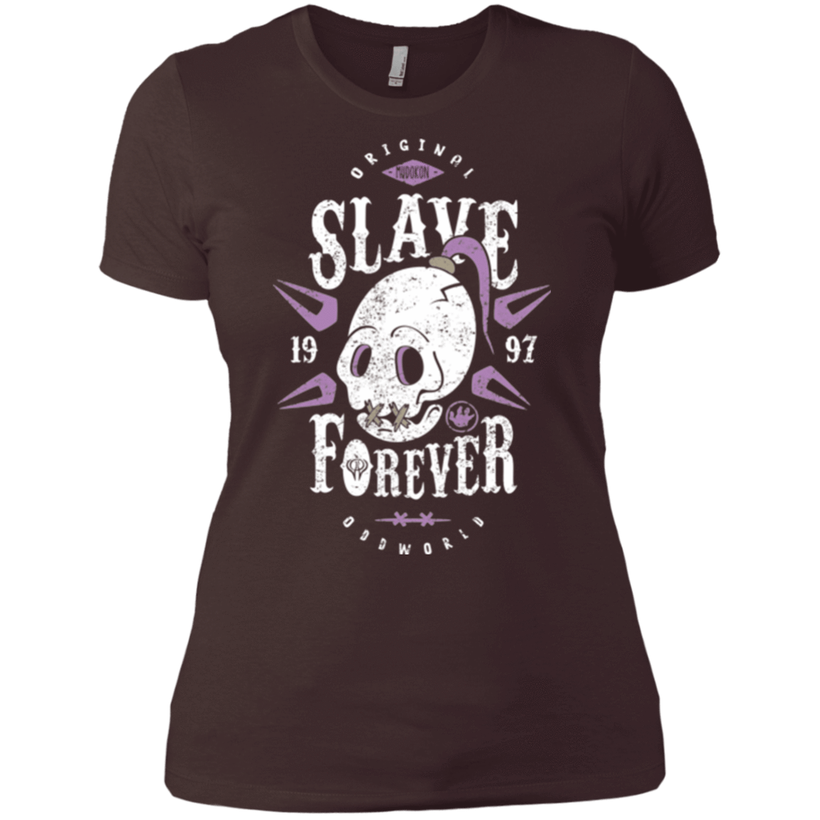 T-Shirts Dark Chocolate / X-Small Slave Forever Women's Premium T-Shirt