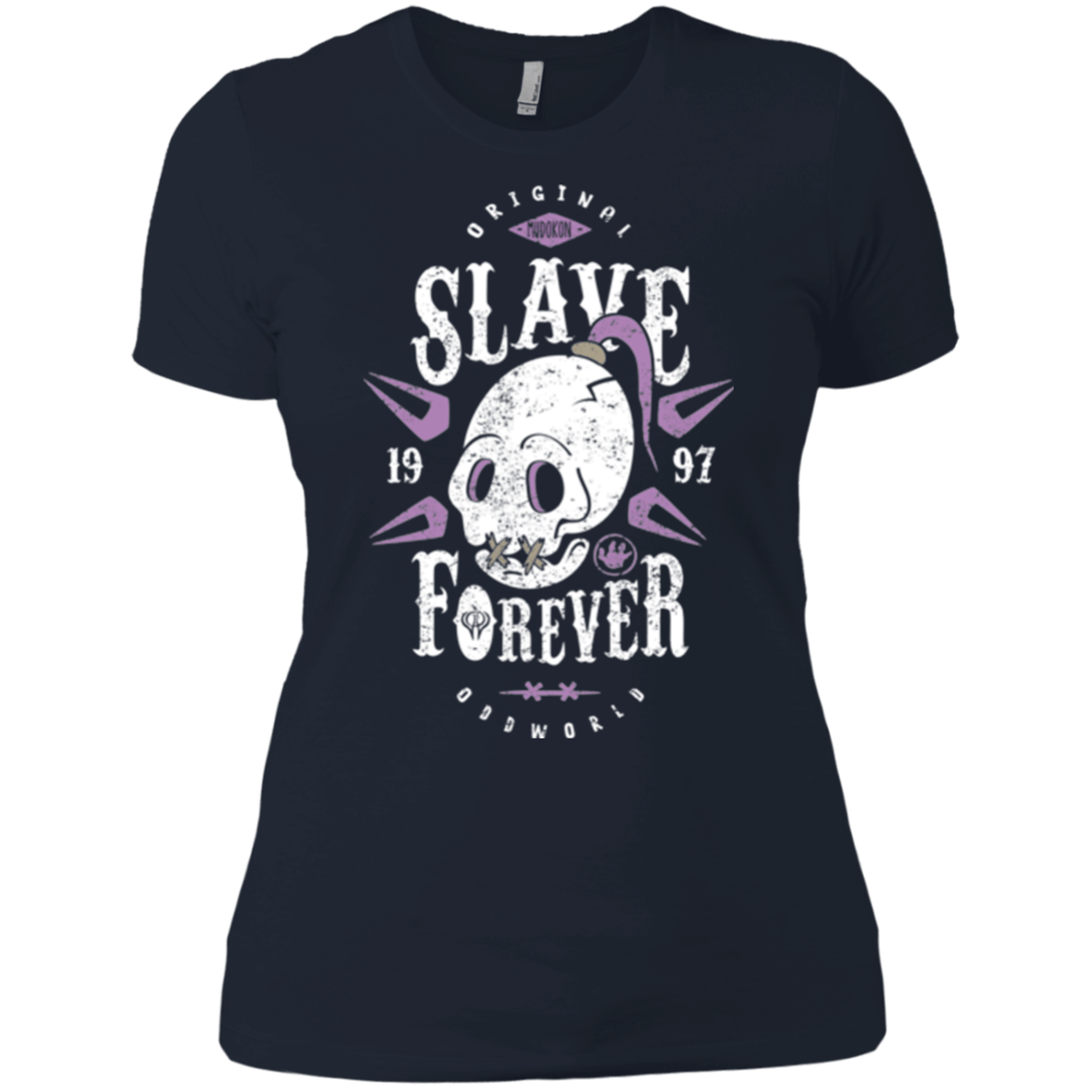 T-Shirts Midnight Navy / X-Small Slave Forever Women's Premium T-Shirt