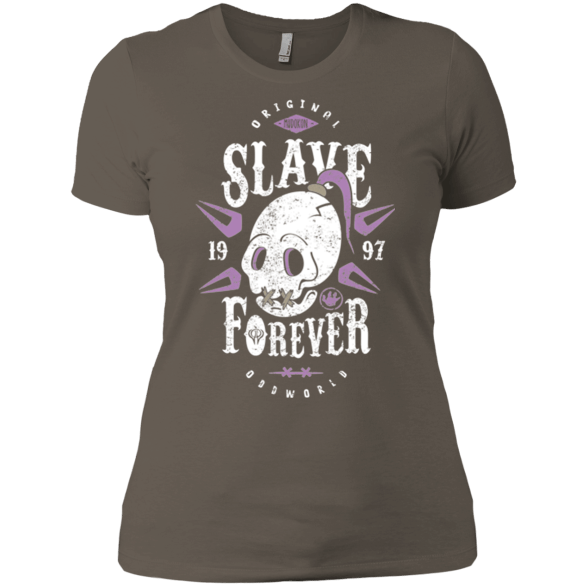T-Shirts Warm Grey / X-Small Slave Forever Women's Premium T-Shirt