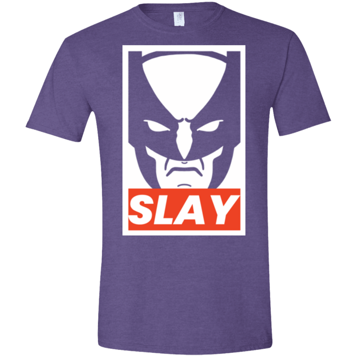 T-Shirts Heather Purple / S SLAY Men's Semi-Fitted Softstyle