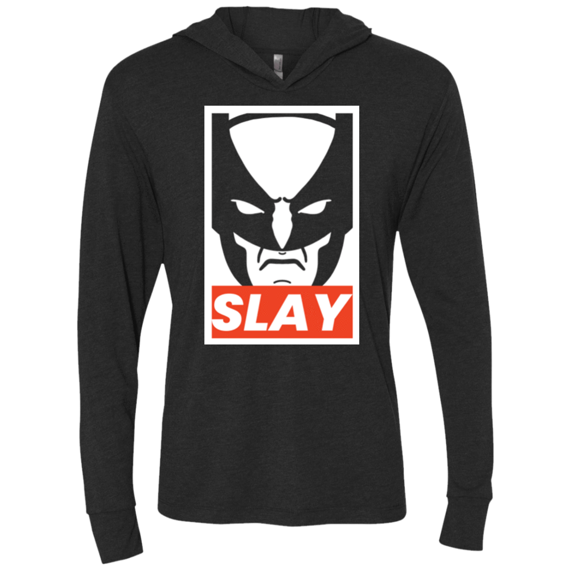 T-Shirts Vintage Black / X-Small SLAY Triblend Long Sleeve Hoodie Tee