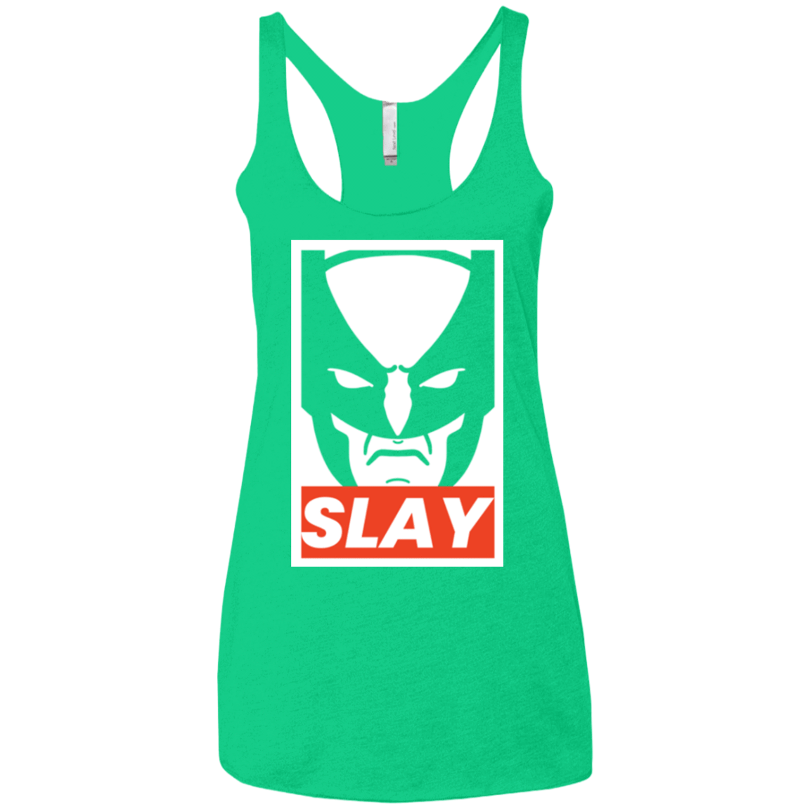 T-Shirts Envy / X-Small SLAY Women's Triblend Racerback Tank