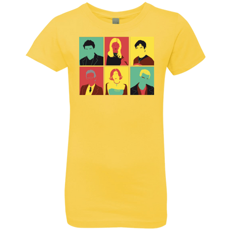 T-Shirts Vibrant Yellow / YXS Slayer pop Girls Premium T-Shirt