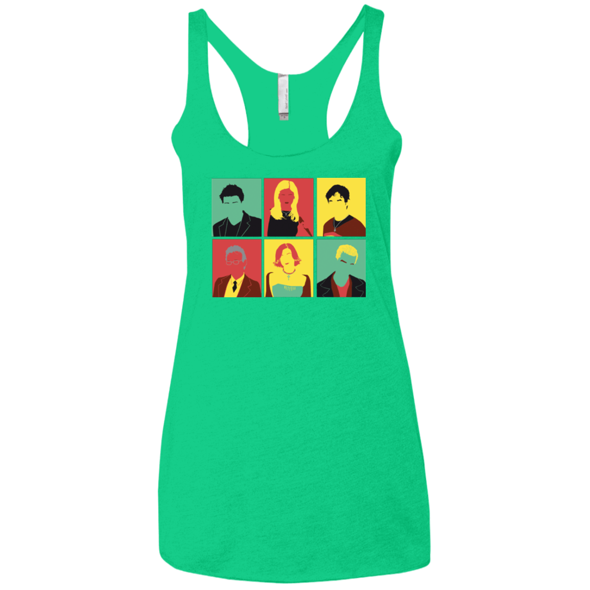 T-Shirts Envy / X-Small Slayer pop Women's Triblend Racerback Tank