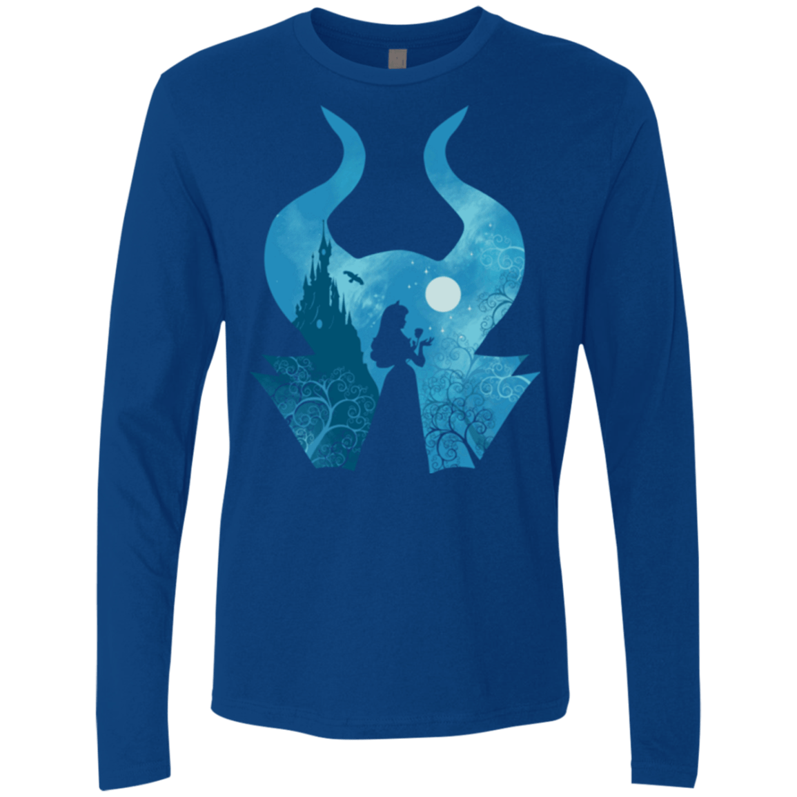 T-Shirts Royal / S Sleeping Portrait Men's Premium Long Sleeve