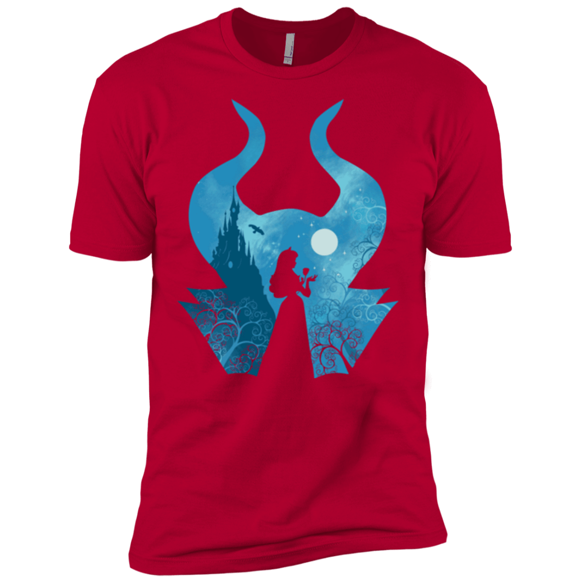 T-Shirts Red / X-Small Sleeping Portrait Men's Premium T-Shirt