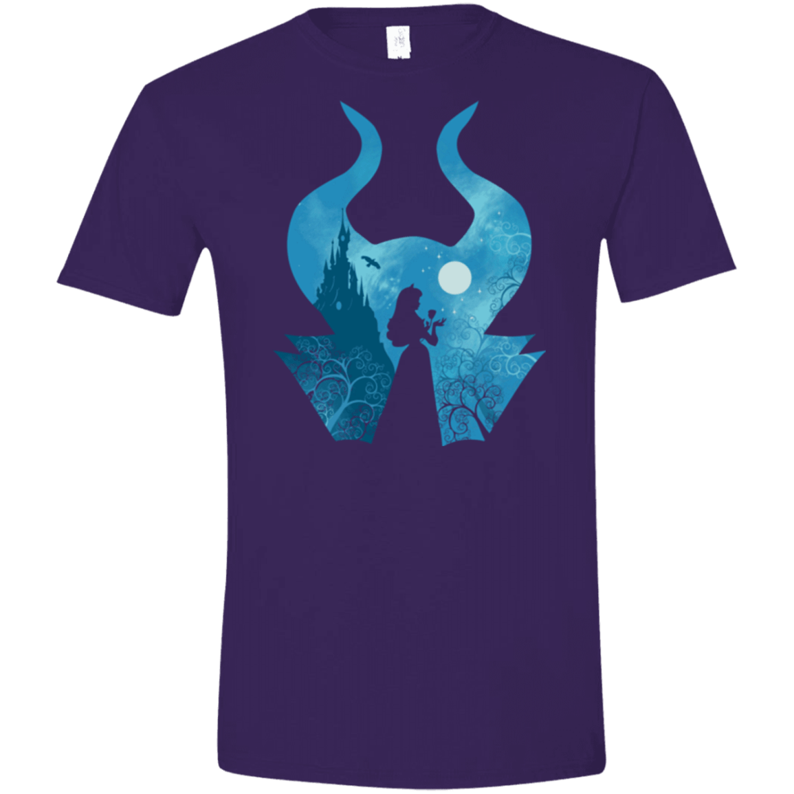 T-Shirts Purple / S Sleeping Portrait Men's Semi-Fitted Softstyle