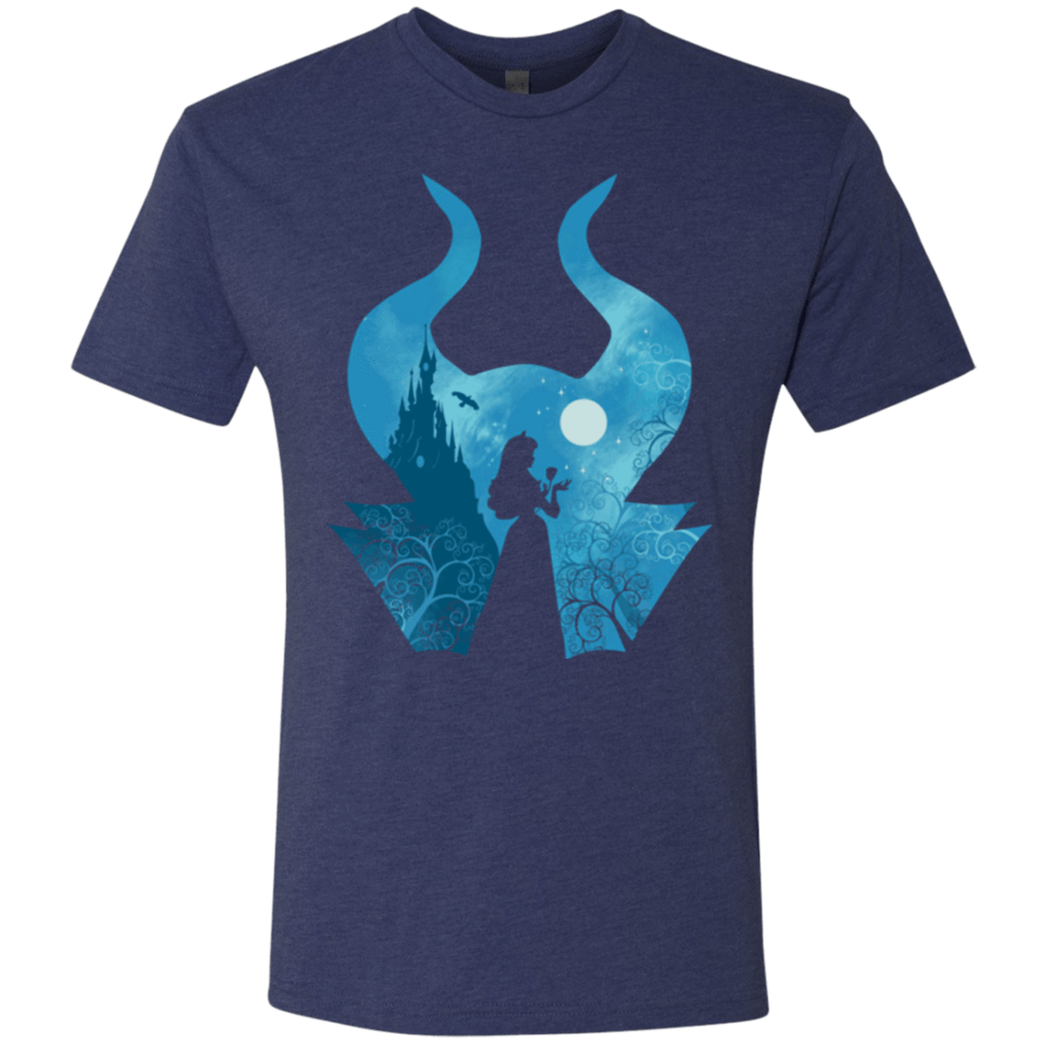 T-Shirts Vintage Navy / S Sleeping Portrait Men's Triblend T-Shirt