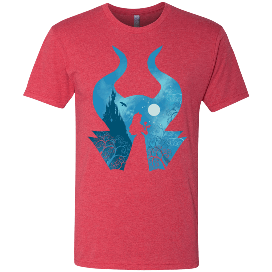 T-Shirts Vintage Red / S Sleeping Portrait Men's Triblend T-Shirt