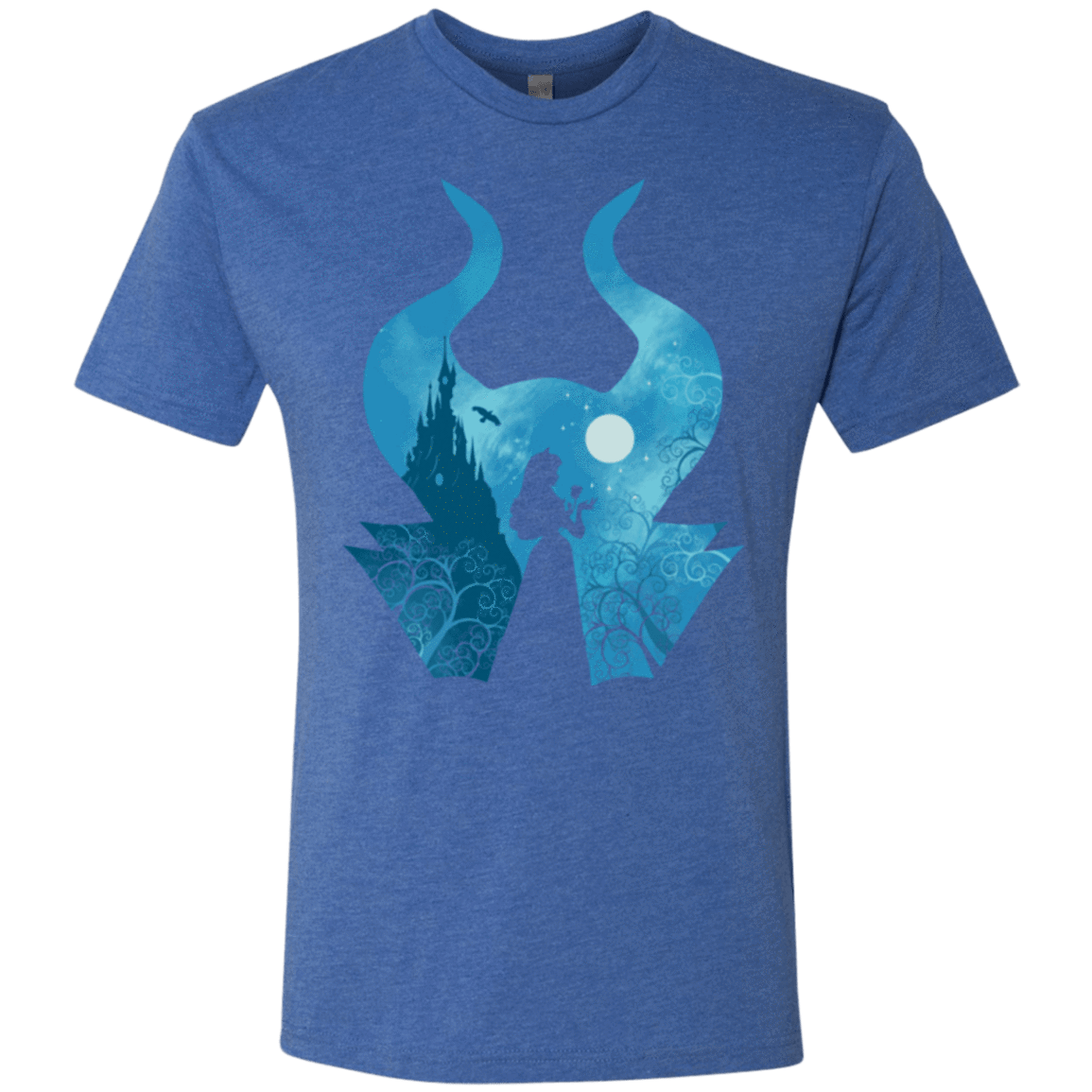 T-Shirts Vintage Royal / S Sleeping Portrait Men's Triblend T-Shirt