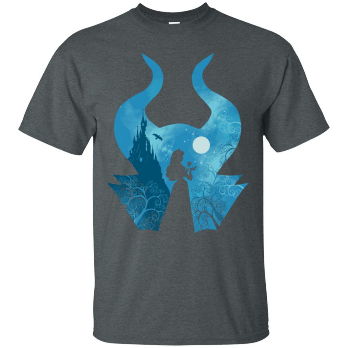 T-Shirts Dark Heather / S Sleeping Portrait T-Shirt