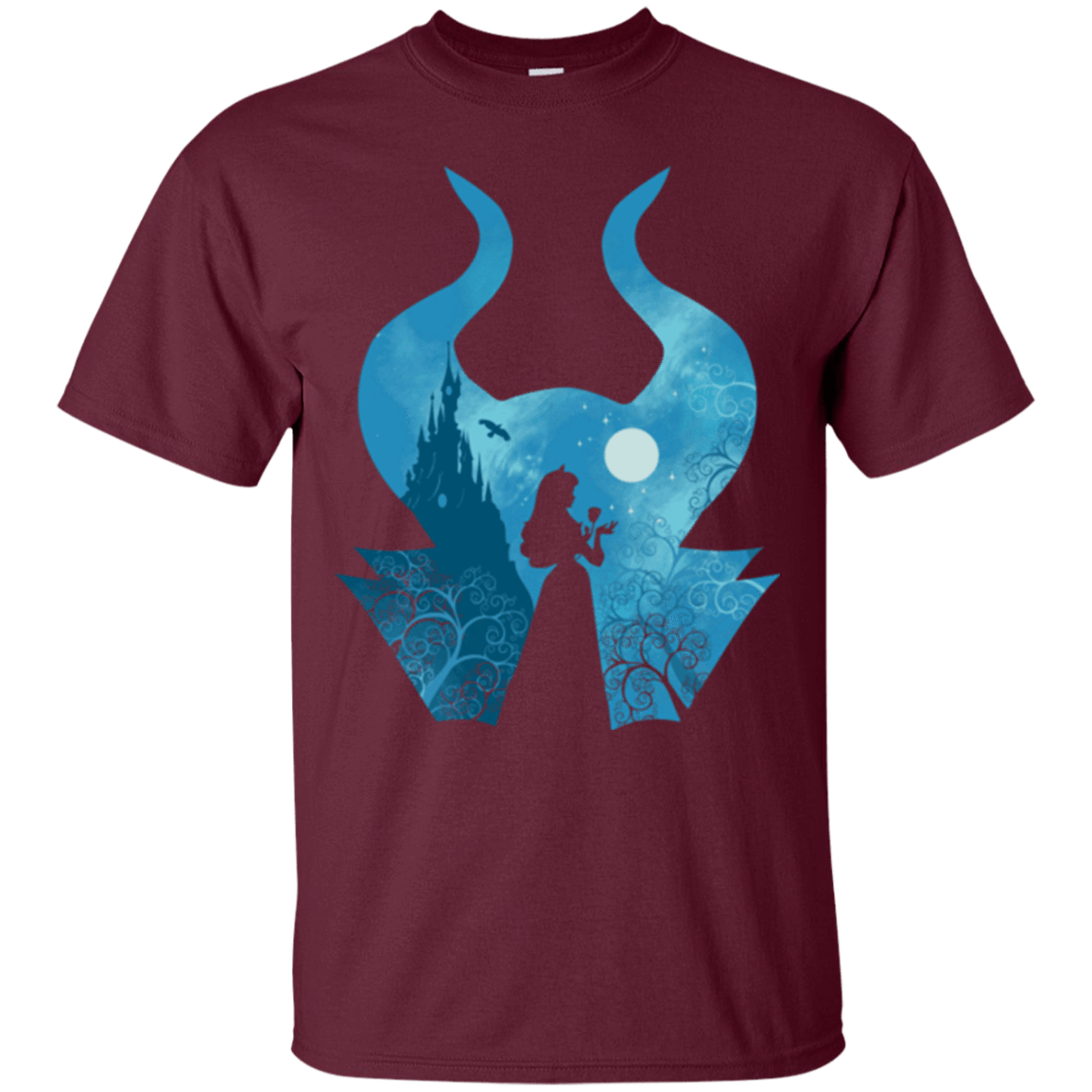 T-Shirts Maroon / S Sleeping Portrait T-Shirt