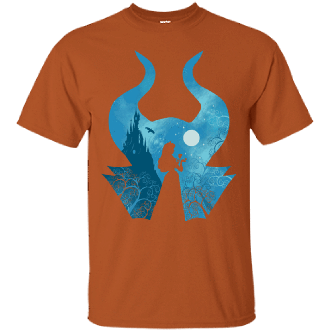 T-Shirts Texas Orange / S Sleeping Portrait T-Shirt