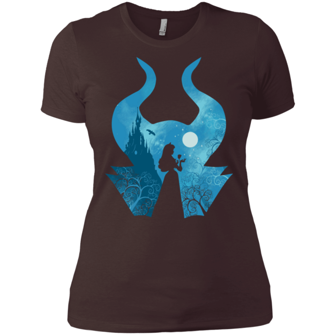 T-Shirts Dark Chocolate / X-Small Sleeping Portrait Women's Premium T-Shirt