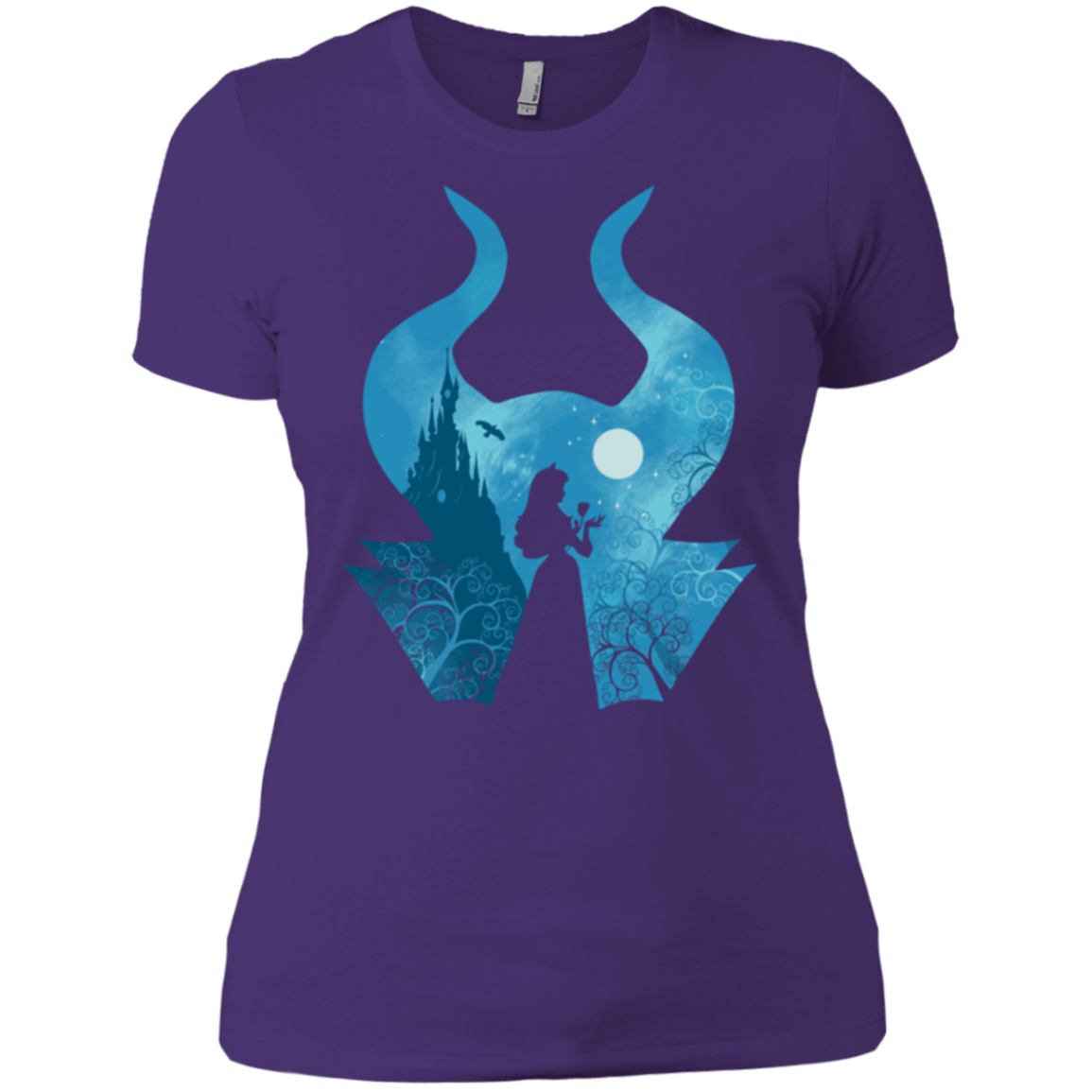 T-Shirts Purple Rush/ / X-Small Sleeping Portrait Women's Premium T-Shirt