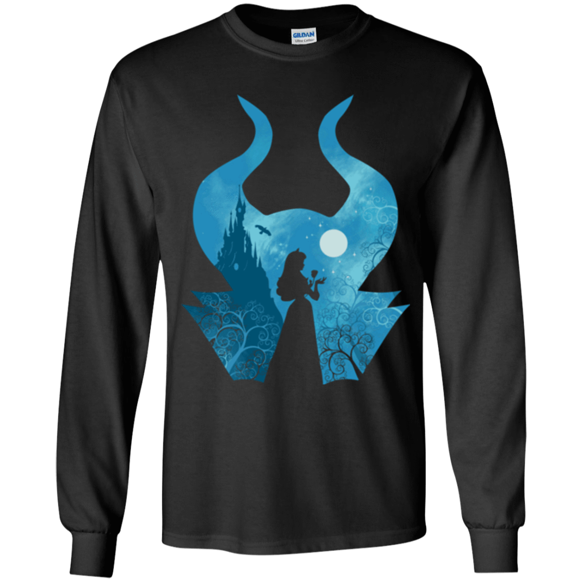 T-Shirts Black / YS Sleeping Portrait Youth Long Sleeve T-Shirt