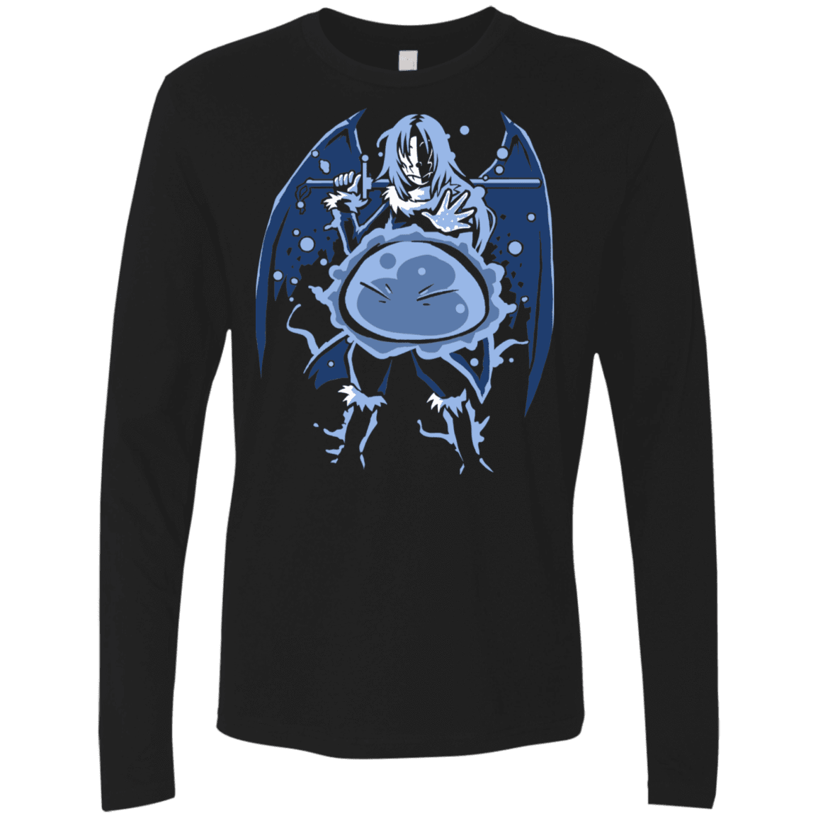 T-Shirts Black / S Slime Hero Men's Premium Long Sleeve