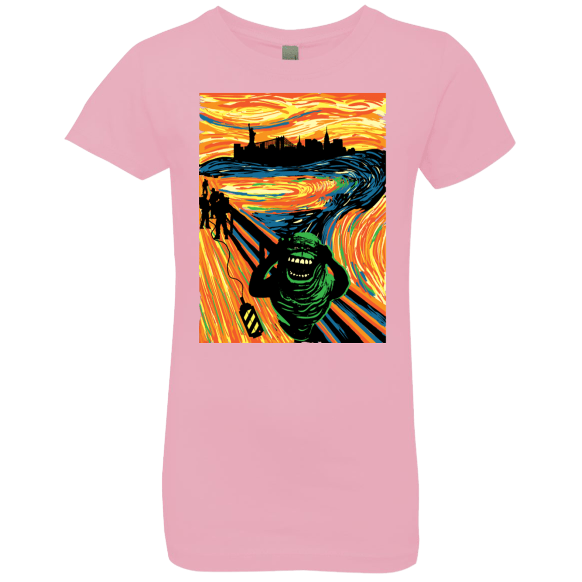 T-Shirts Light Pink / YXS Slimer's Scream Girls Premium T-Shirt