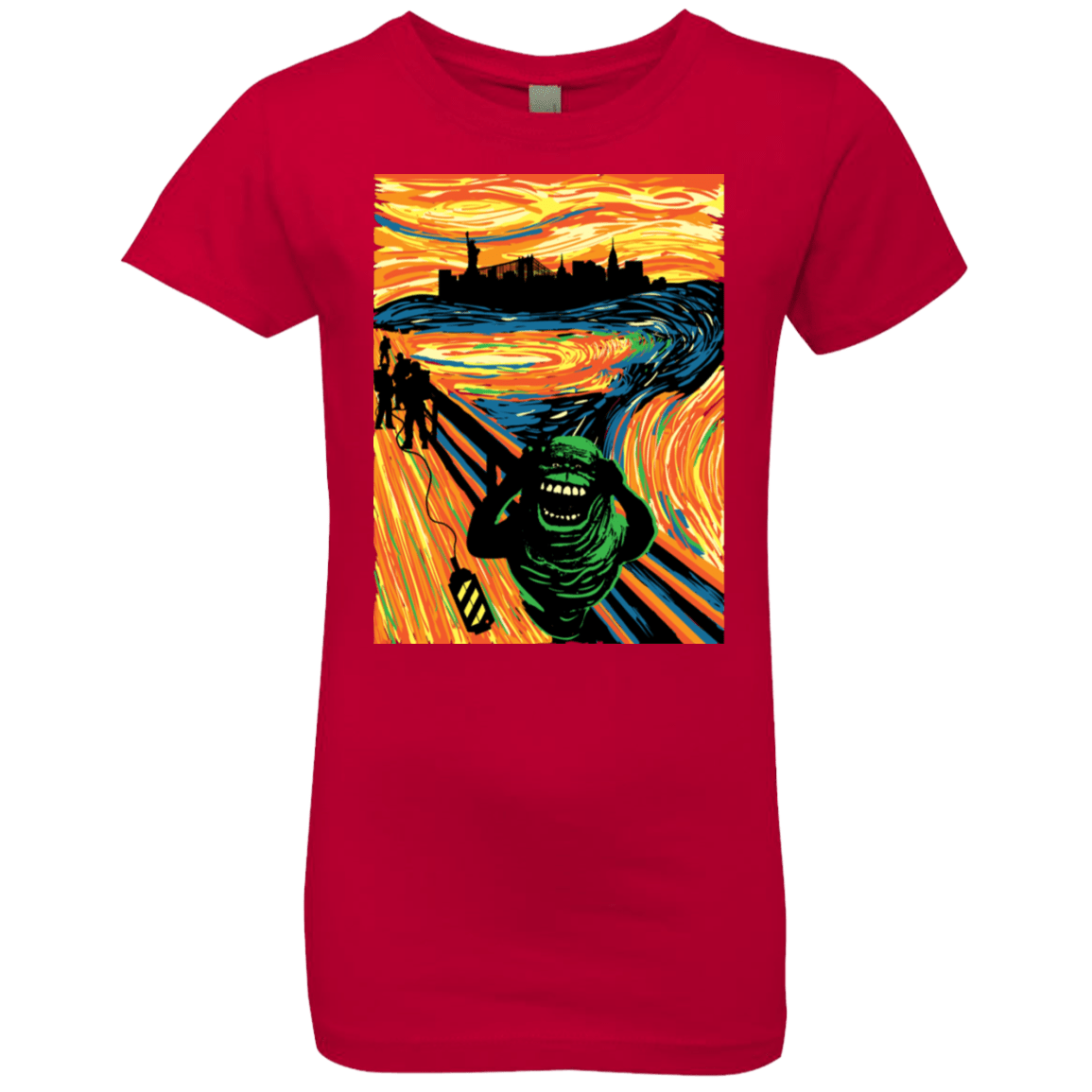 T-Shirts Red / YXS Slimer's Scream Girls Premium T-Shirt