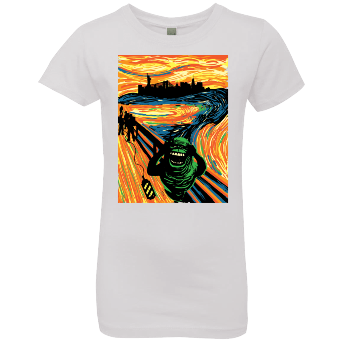 T-Shirts White / YXS Slimer's Scream Girls Premium T-Shirt
